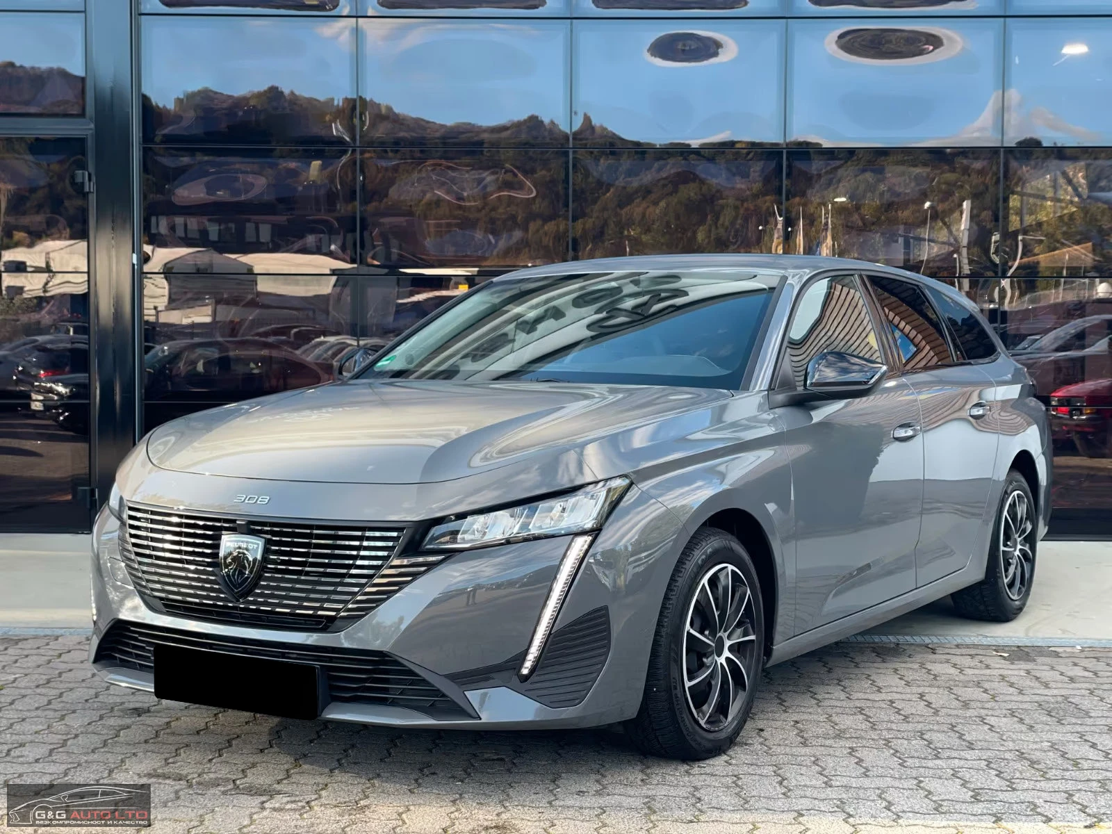 Peugeot 308 ALLURE/131HP/CAM/LED/NAVI/L.ASSIST/DIGI/483g, снимка 1