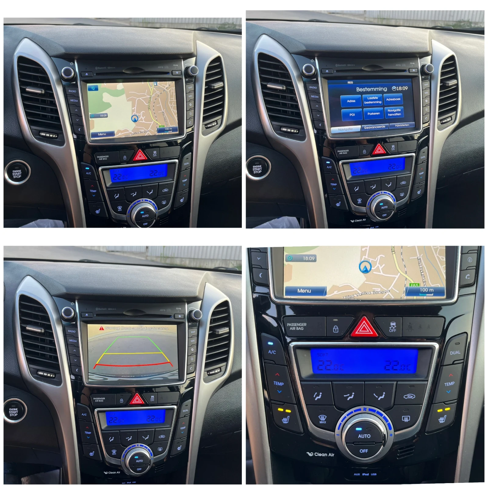 Hyundai I30 1.6CRDi 110k.c. * Navi * Кожа * Подгрев | Mobile.bg — изображение 11