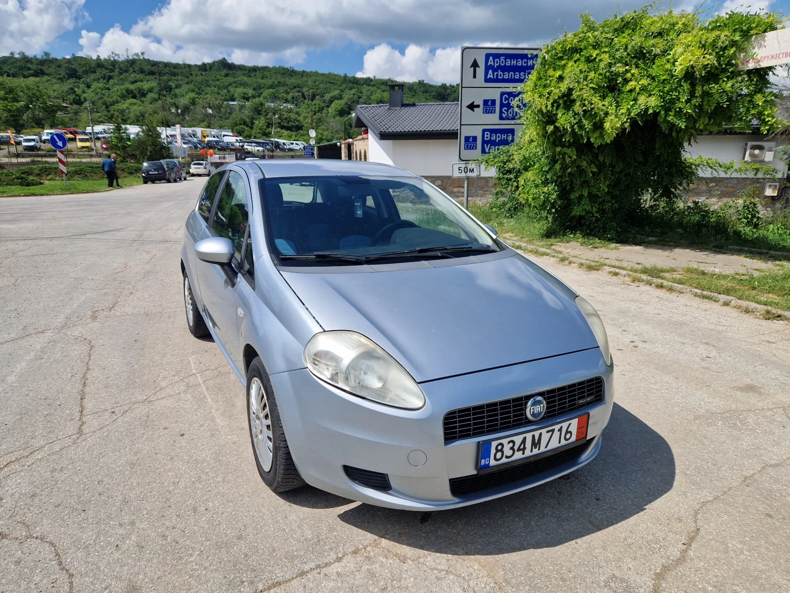 Fiat Punto 1.3mjet, 90кс, 6ск.Италия, снимка 7 - Автомобили и джипове - 53661360