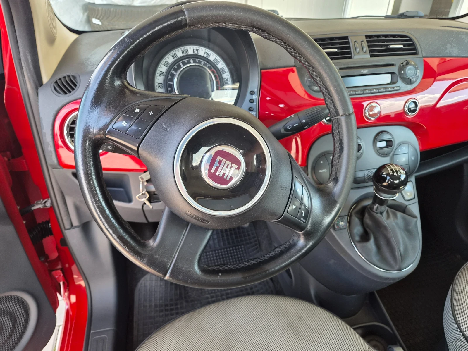 Fiat 500 1.4i 16V 100кс ГАЗ , снимка 14 - Автомобили и джипове - 54970298