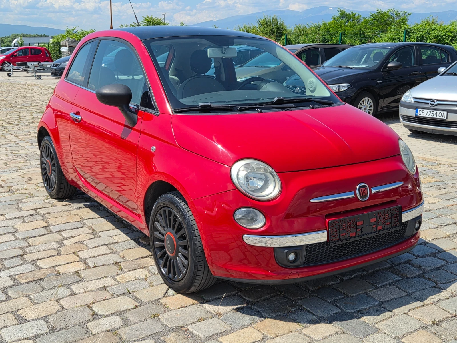 Fiat 500 1.4i 16V 100кс ГАЗ , снимка 3 - Автомобили и джипове - 54970298