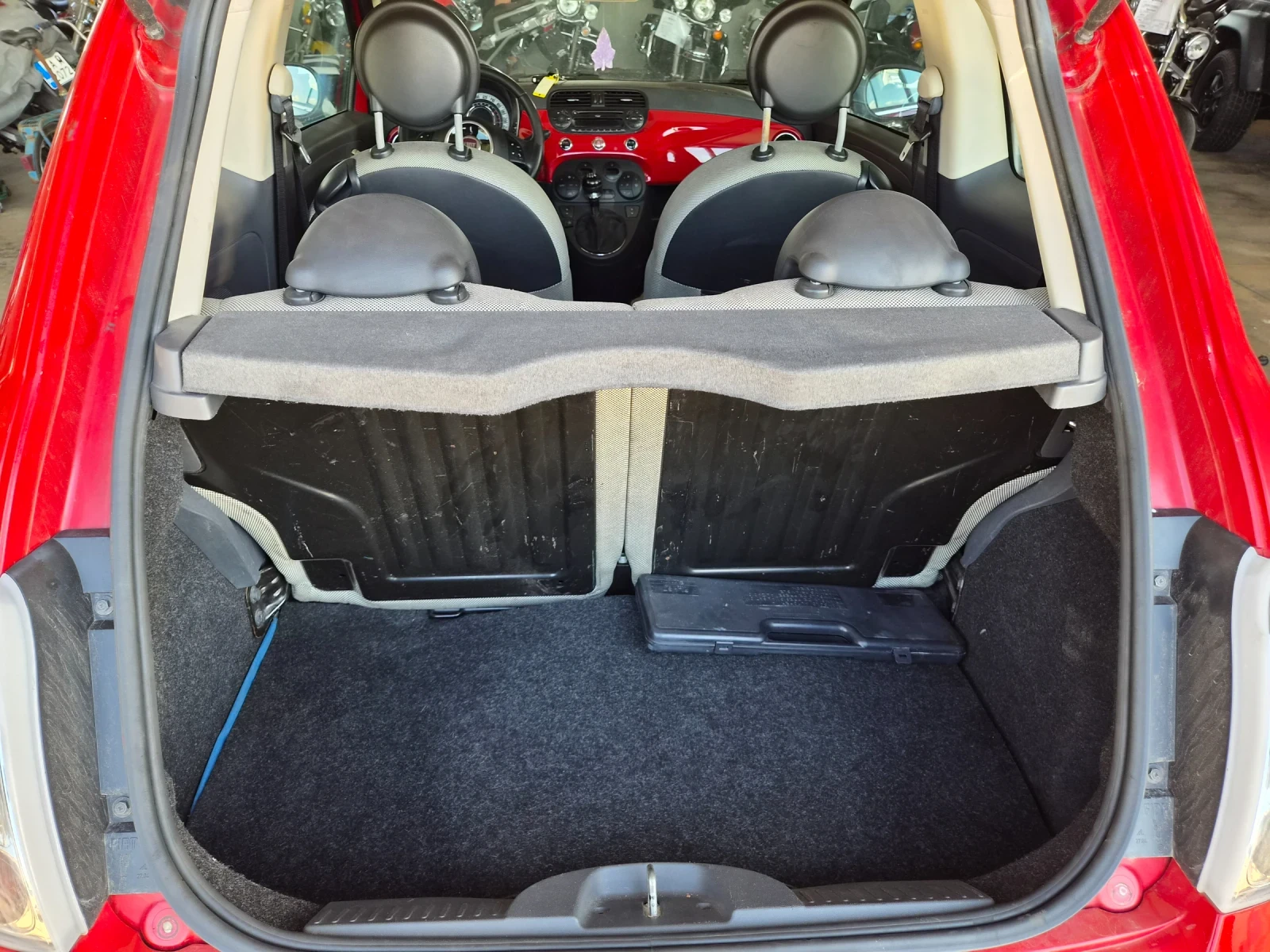 Fiat 500 1.4i 16V 100кс ГАЗ , снимка 10 - Автомобили и джипове - 54970298
