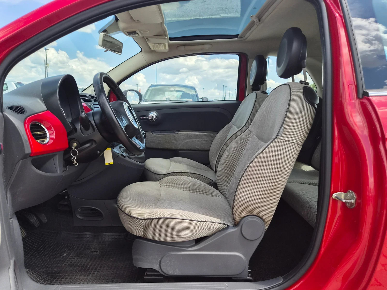 Fiat 500 1.4i 16V 100кс ГАЗ , снимка 11 - Автомобили и джипове - 54970298