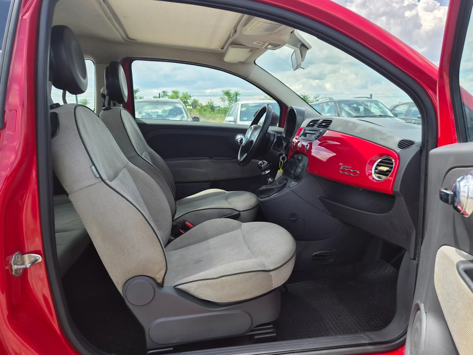 Fiat 500 1.4i 16V 100кс ГАЗ , снимка 12 - Автомобили и джипове - 54970298