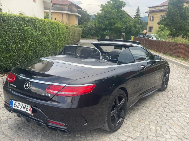 Mercedes-Benz S 63 AMG Swarovski 4MATIC, Cabrio, Burmester, снимка 6 - Автомобили и джипове - 47899510