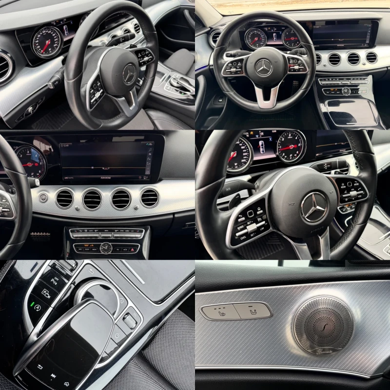 Mercedes-Benz E 200 9G/ BURMESTER / DISTRONIC / LED / CAMERA / 19  AMG, снимка 14 - Автомобили и джипове - 49292940