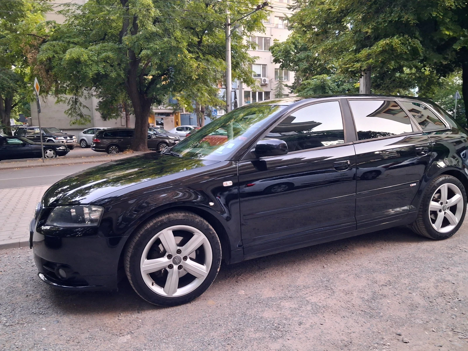 Audi A3 2.0 140 �.�. ����� S line ����� | Mobile.bg � ����������� 17