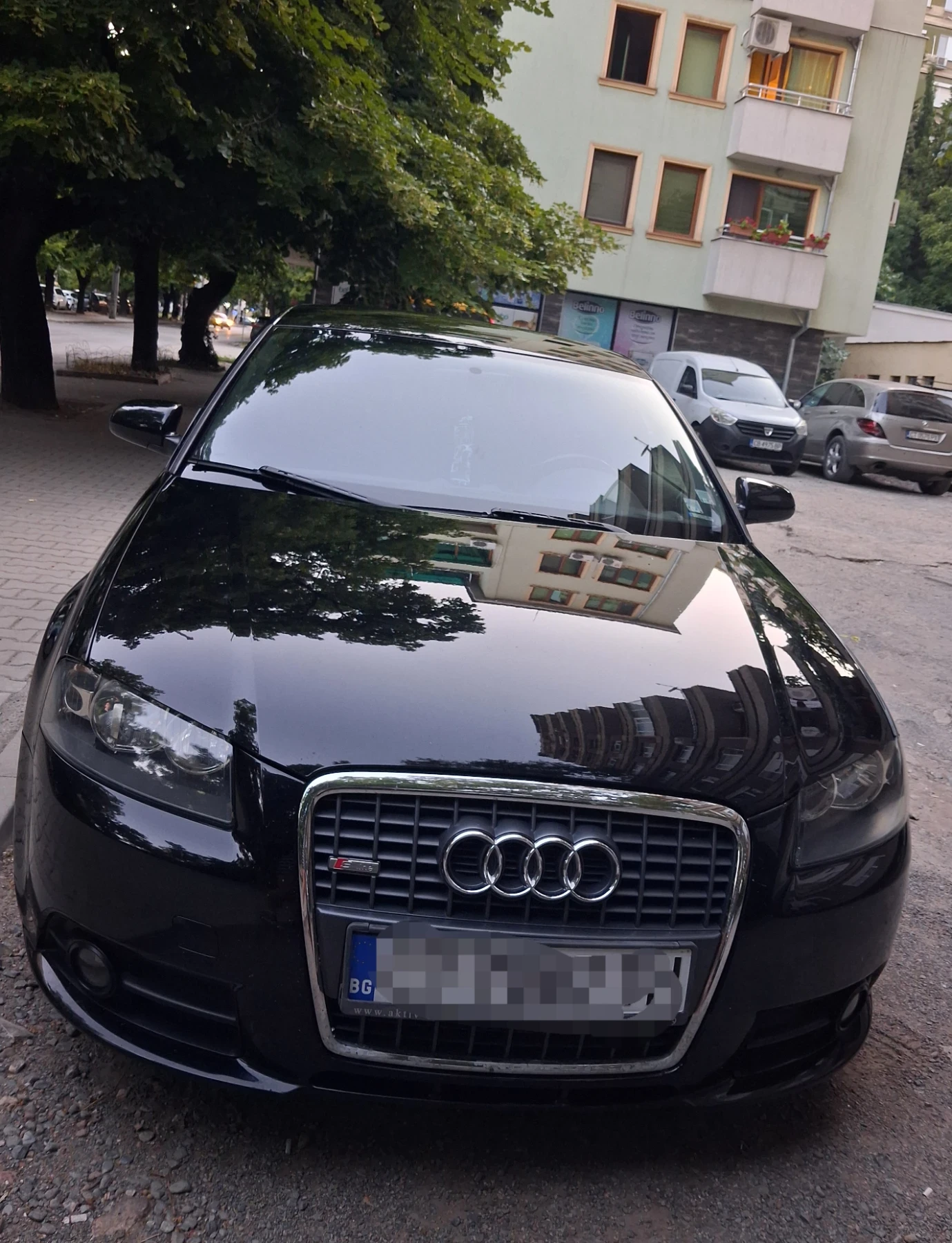 Audi A3 2.0 140 �.�. ����� S line ����� | Mobile.bg � ����������� 12