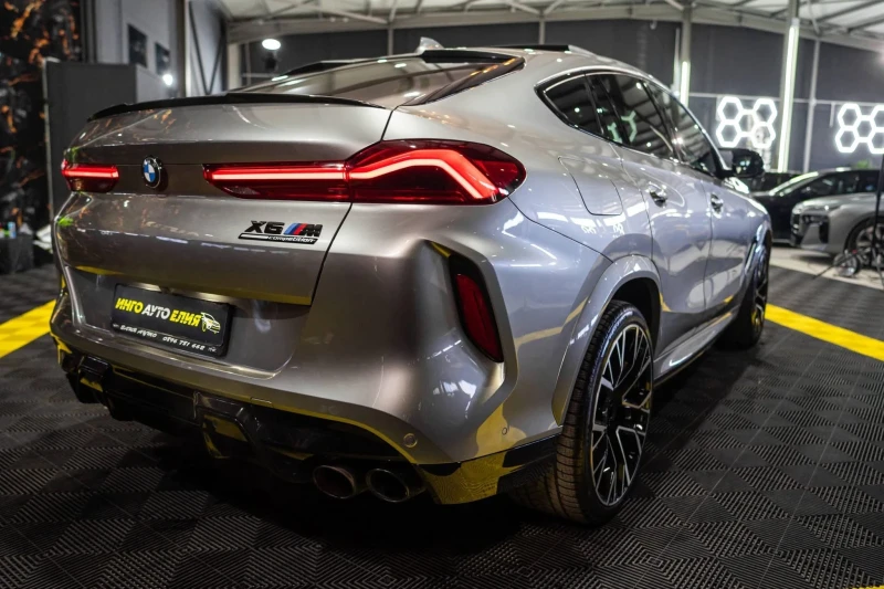 BMW X6 M COMPETITION CARBON ПАНО 3XTV H&K ЛИЗИНГ 100%, снимка 10 - Автомобили и джипове - 53433827