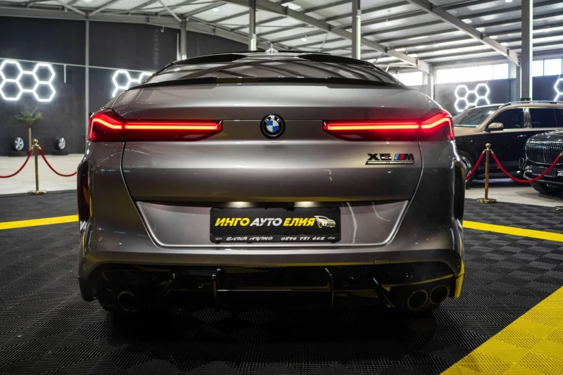 BMW X6 M COMPETITION CARBON ПАНО 3XTV H&K ЛИЗИНГ 100%, снимка 8 - Автомобили и джипове - 53433827