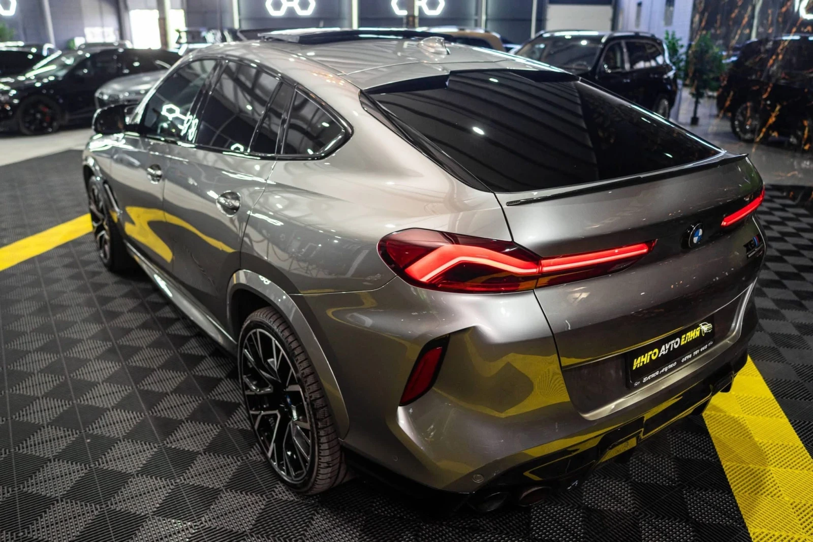 BMW X6 M COMPETITION CARBON ПАНО 3XTV H&K ЛИЗИНГ 100% - изображение 7