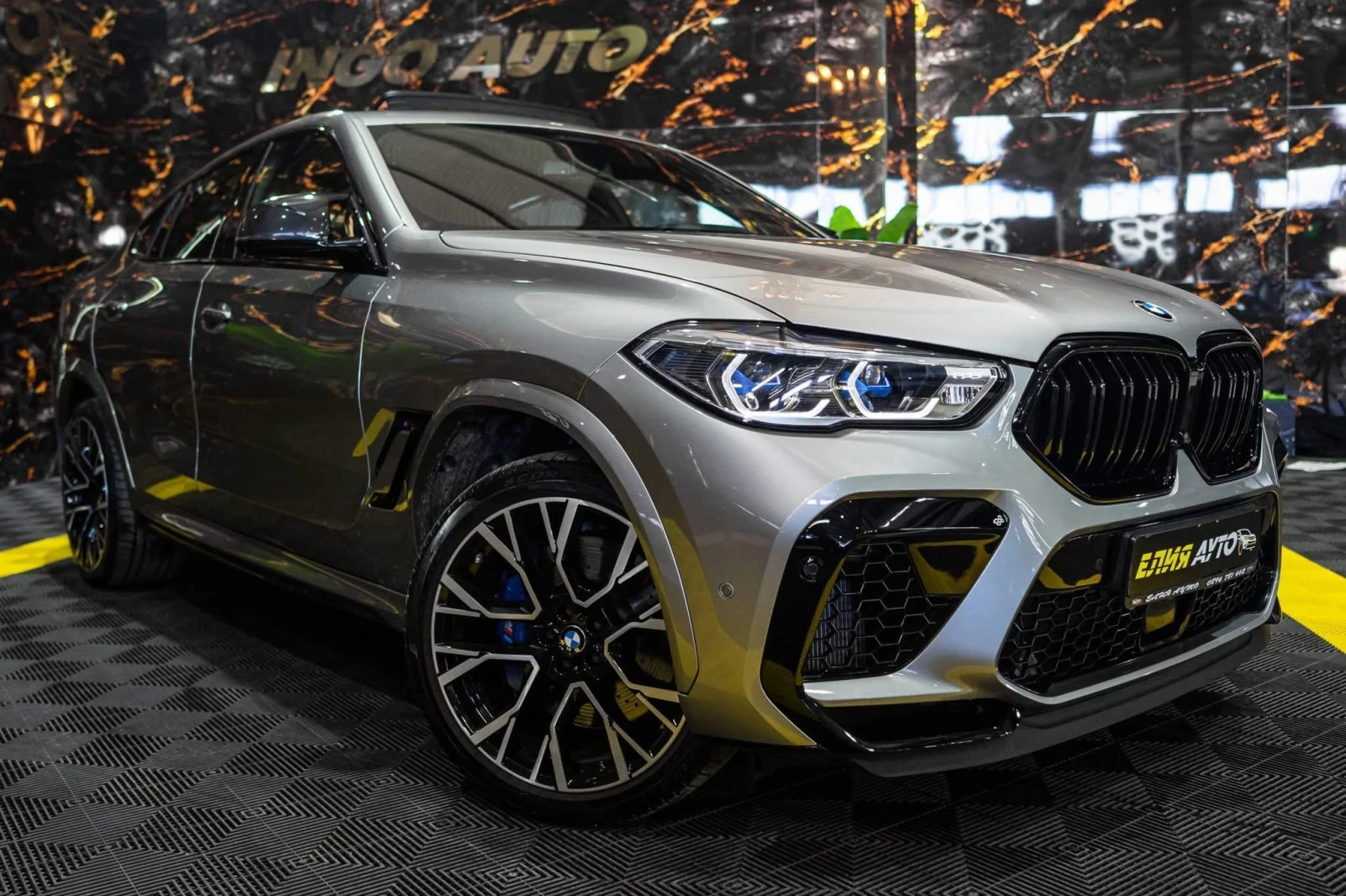 BMW X6 M COMPETITION CARBON ПАНО 3XTV H&K ЛИЗИНГ 100% - изображение 4