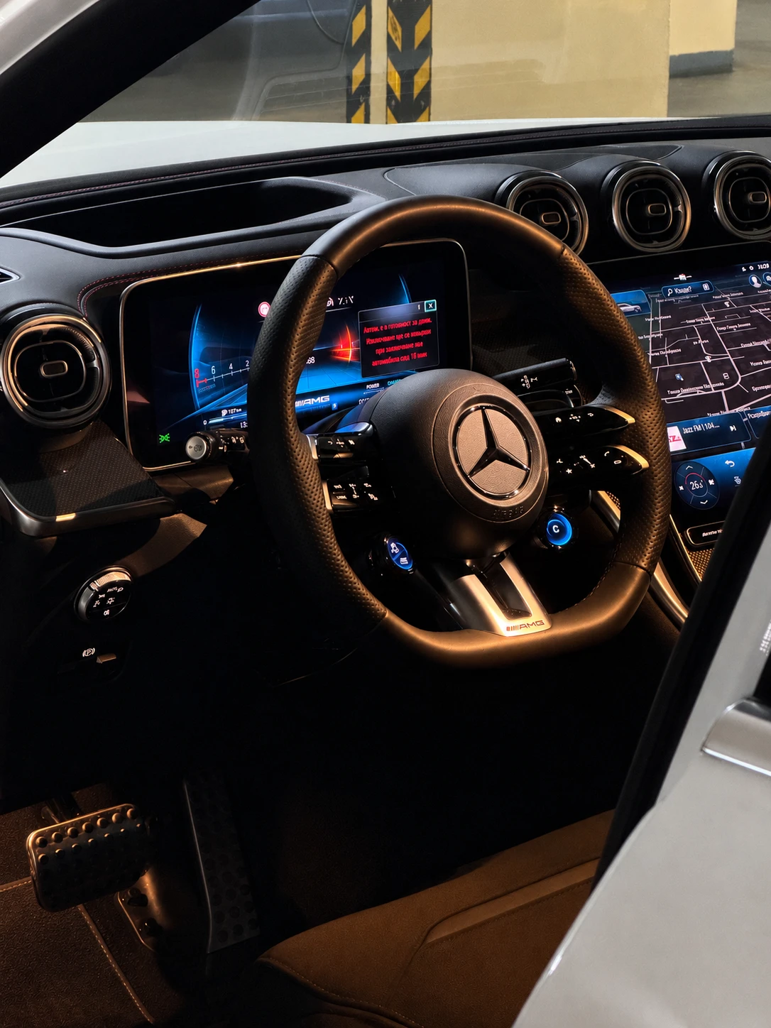 Mercedes-Benz GLC 43 AMG 43 AMG 4MATIC+ | Burmester| 360| Head-up Display, снимка 7 - Автомобили и джипове - 55652470