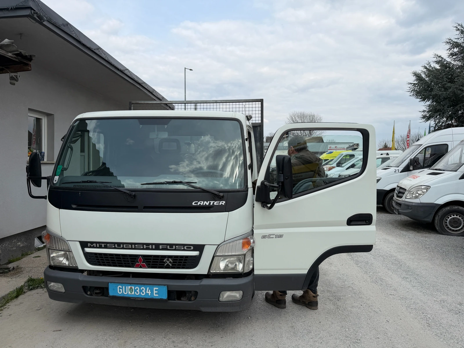 Mitsubishi Fuso 6С15, Самосвал, 60000 км.Внос, , , , снимка 9 - Камиони - 53967850