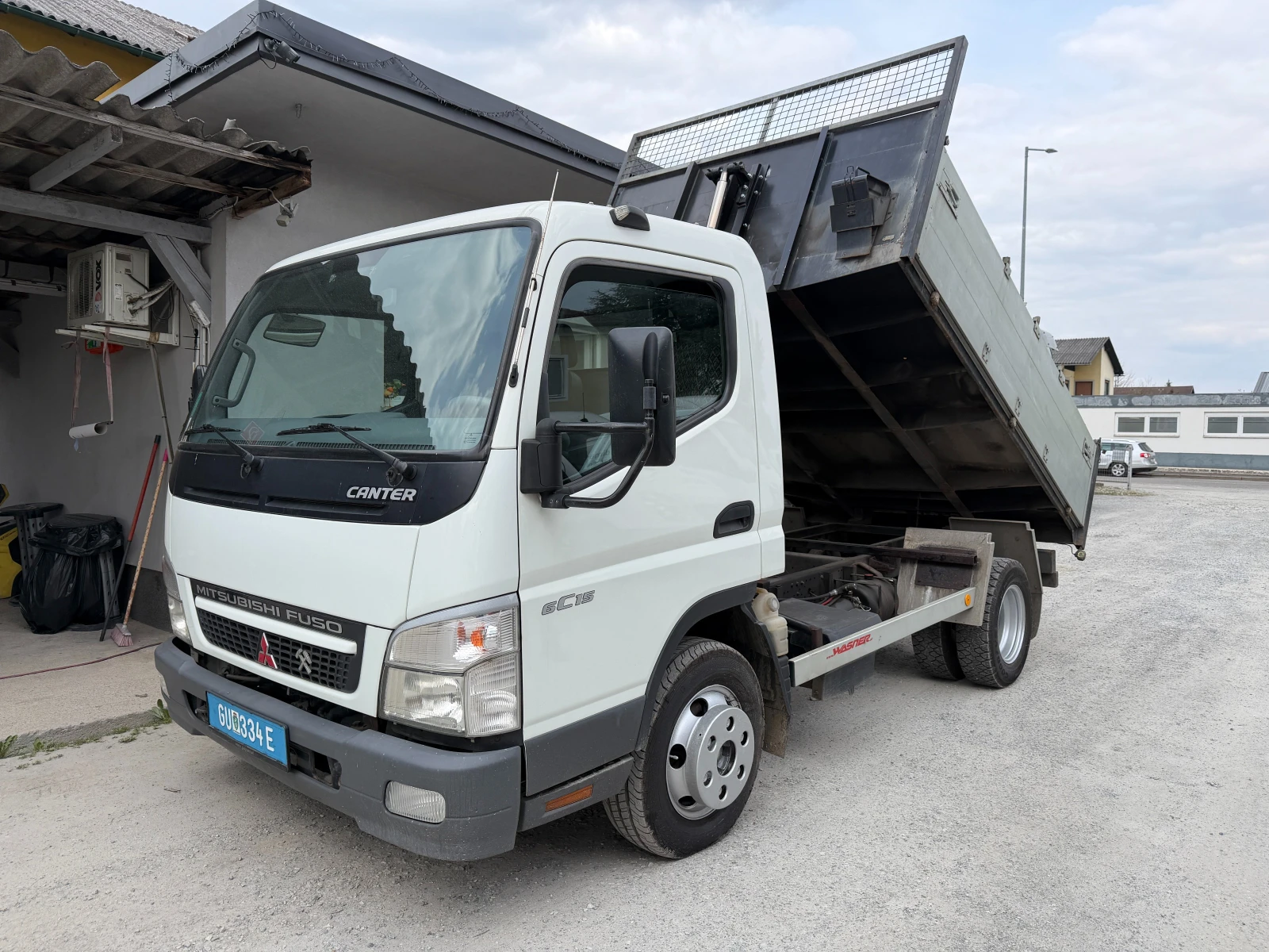 Mitsubishi Fuso 6С15, Самосвал, 60000 км.Внос, , , , снимка 4 - Камиони - 53967850