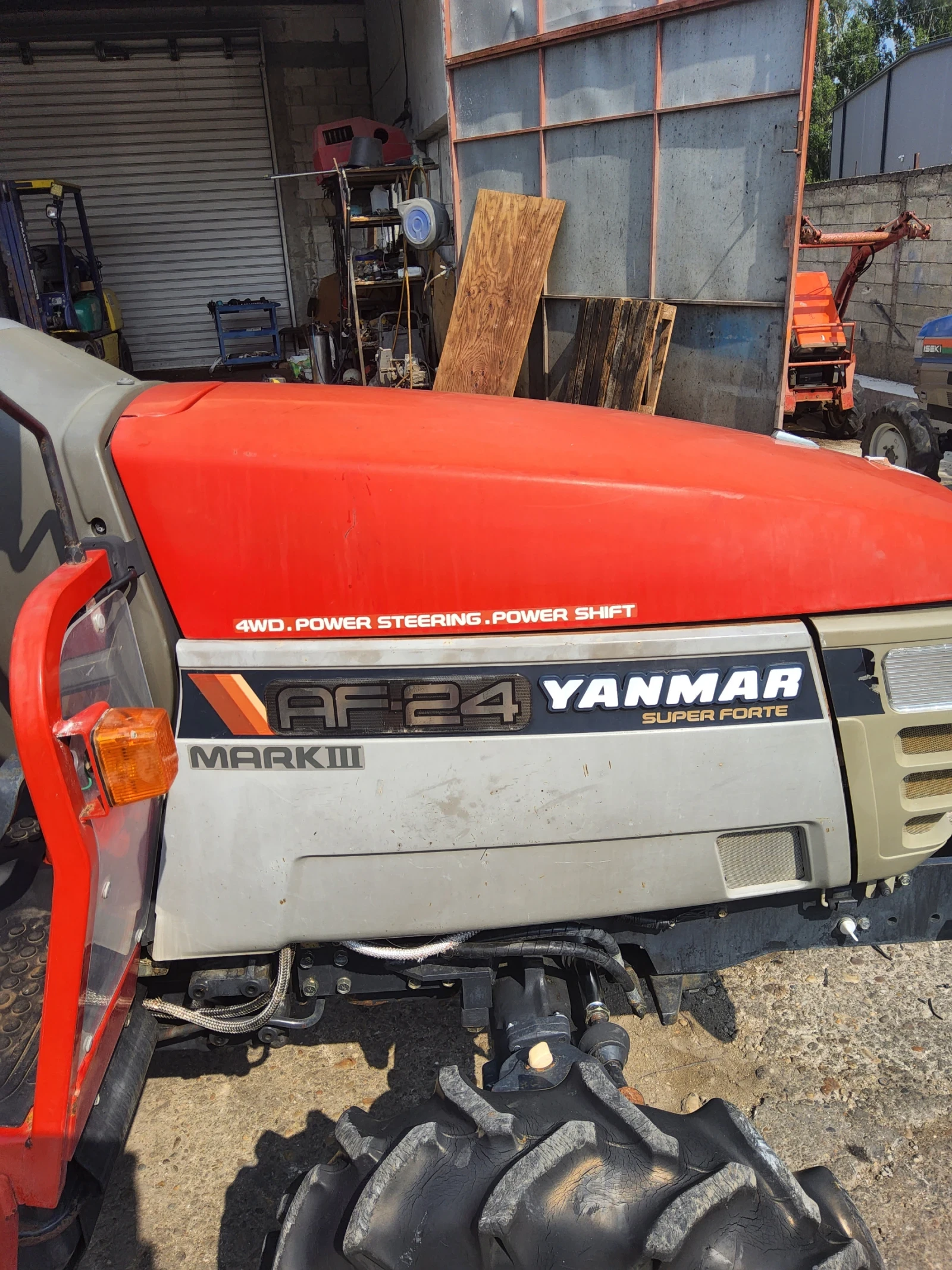 Трактор Yanmar AF24, снимка 6 - Селскостопанска техника - 55931235