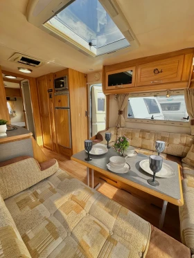 Каравана Fleetwood Heritage / КЛИМАТИК / AIR ФОРСЕЛТ / ГОЛЯМА БАНЯ/WC, снимка 7
