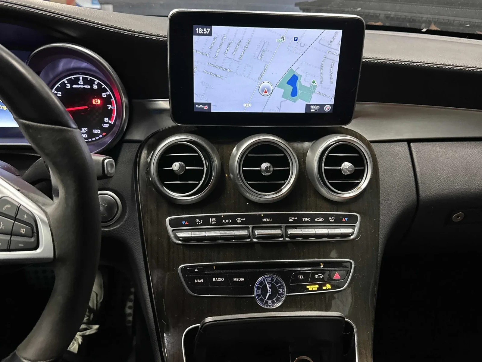 Mercedes-Benz C 43 AMG 4MATIC* BURMESTER* 360������* LANE* ASSIST*  | Mobile.bg � ����������� 8