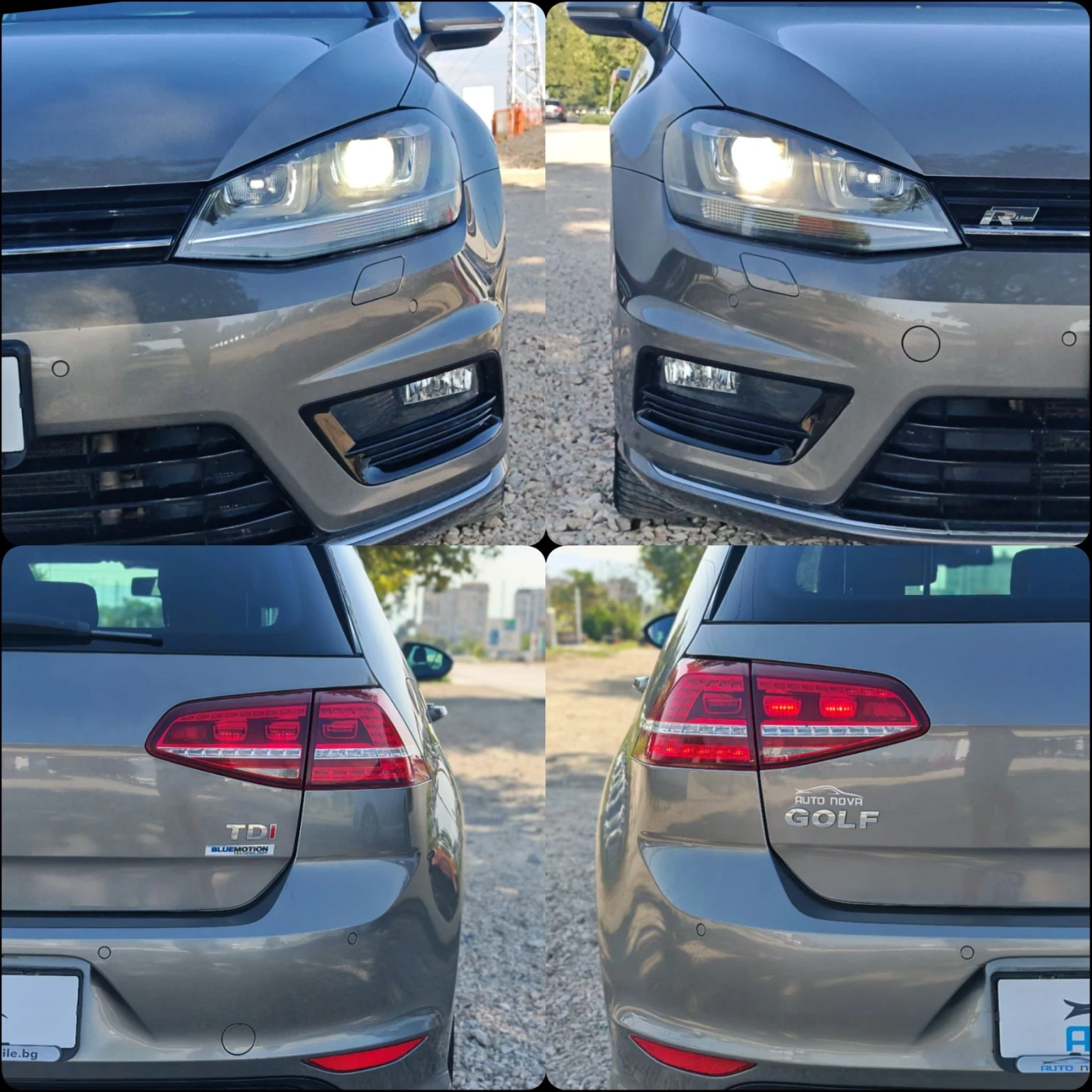 VW Golf 1.6 ДИЗЕЛ 110 К.С. R LINE!АВТОМАТ! БЕЗ АНАЛОГ, снимка 14 - Автомобили и джипове - 55647155