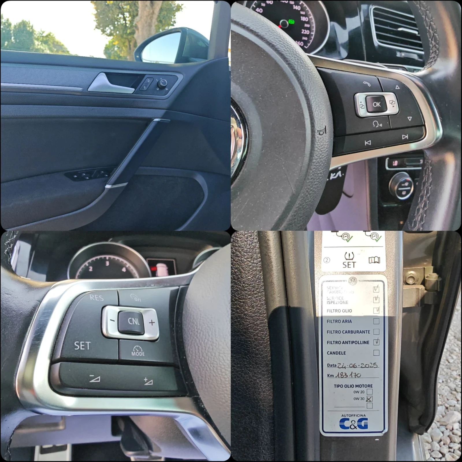 VW Golf 1.6 ДИЗЕЛ 110 К.С. R LINE!АВТОМАТ! БЕЗ АНАЛОГ, снимка 9 - Автомобили и джипове - 55647155