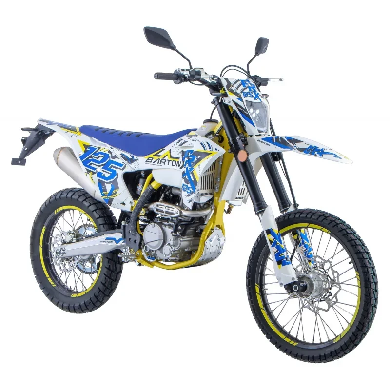 Barton Motorcycles 125 FRX 125 (РЕГИСТРАЦИЯ) + подарък 2 броя ендуро гуми