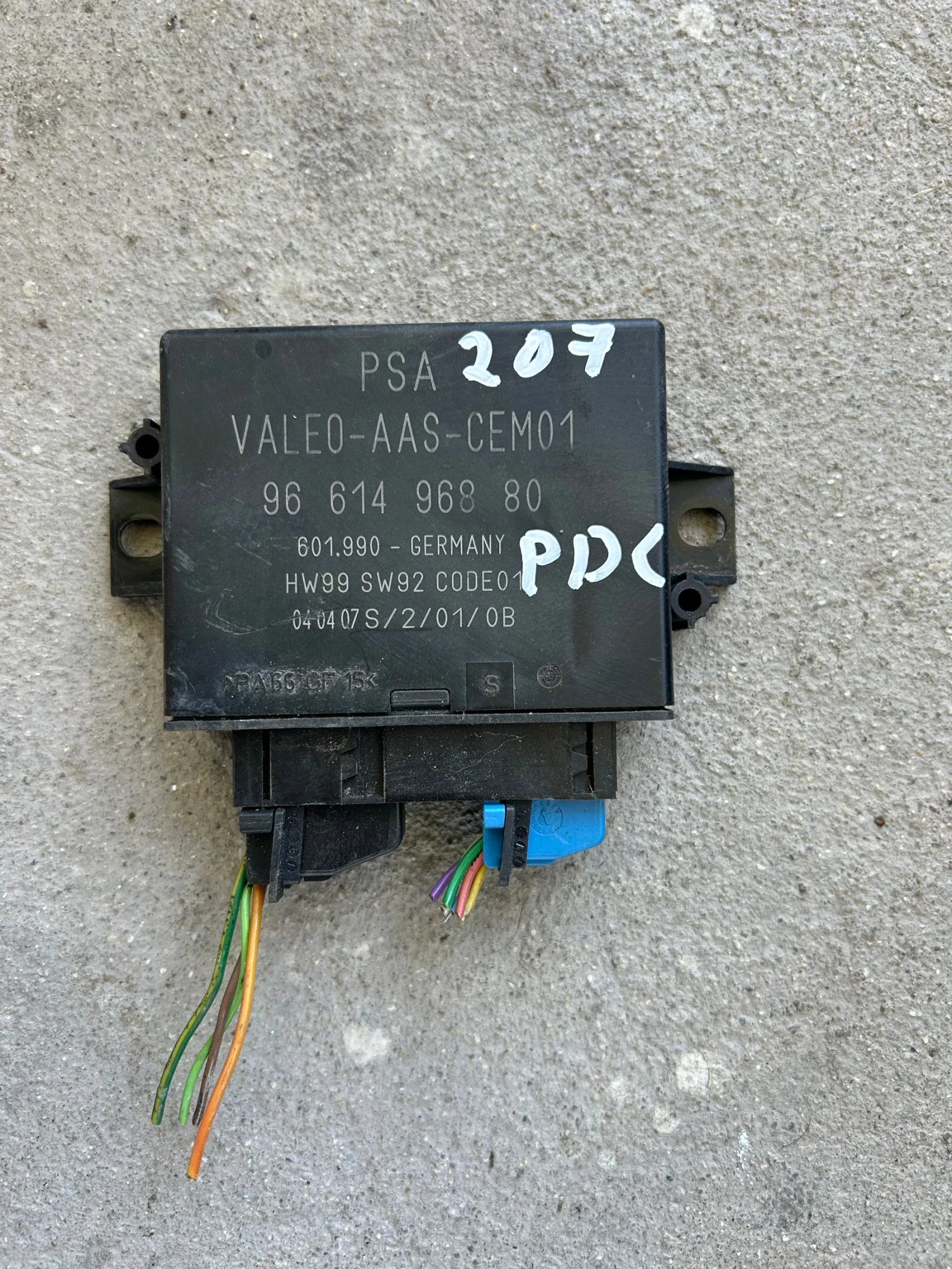 9661496880 модул парктроник PEUGEOT CITROEN