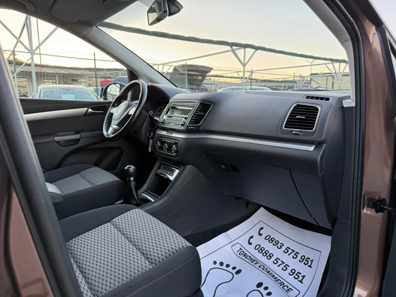 VW Sharan 2.0-TDI-4-MOTION-LED-XENON-BI XENON-PARKTRONIK-TOP, снимка 11 - Автомобили и джипове - 52262725