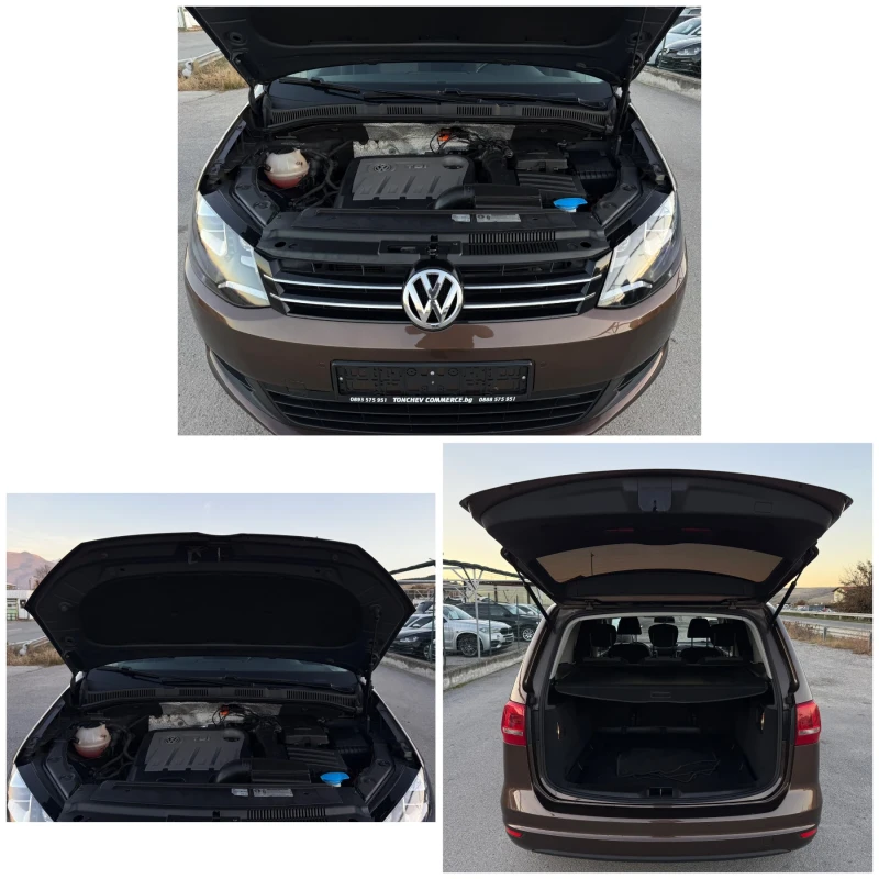 VW Sharan 2.0-TDI-4-MOTION-LED-XENON-BI XENON-PARKTRONIK-TOP, снимка 17 - Автомобили и джипове - 52262725