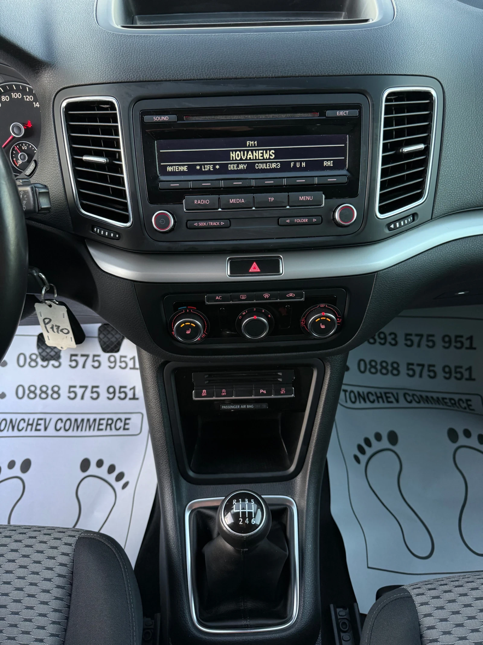 VW Sharan 2.0-TDI-4-MOTION-LED-XENON-BI XENON-PARKTRONIK-TOP | Mobile.bg   9