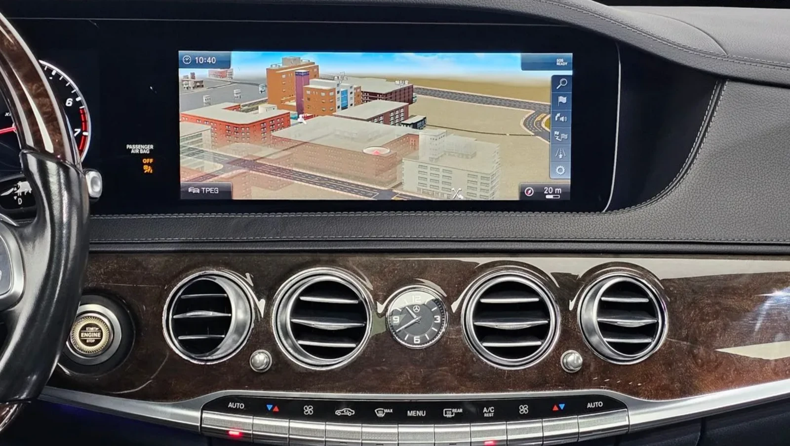 Mercedes-Benz S 560 BURMESTER / МАСАЖИ / DISTRONIC+ / 360 КАМЕРИ /ОБДУ, снимка 15 - Автомобили и джипове - 54740263