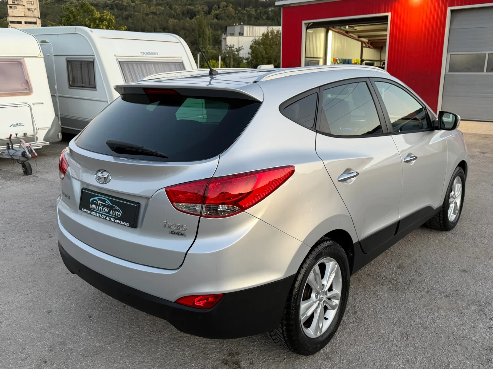 Hyundai IX35 1.7CRDI 160 000км/КОЖА/ПОДГРЕВ/ПАРКТРОНИК, снимка 3 - Автомобили и джипове - 55694980