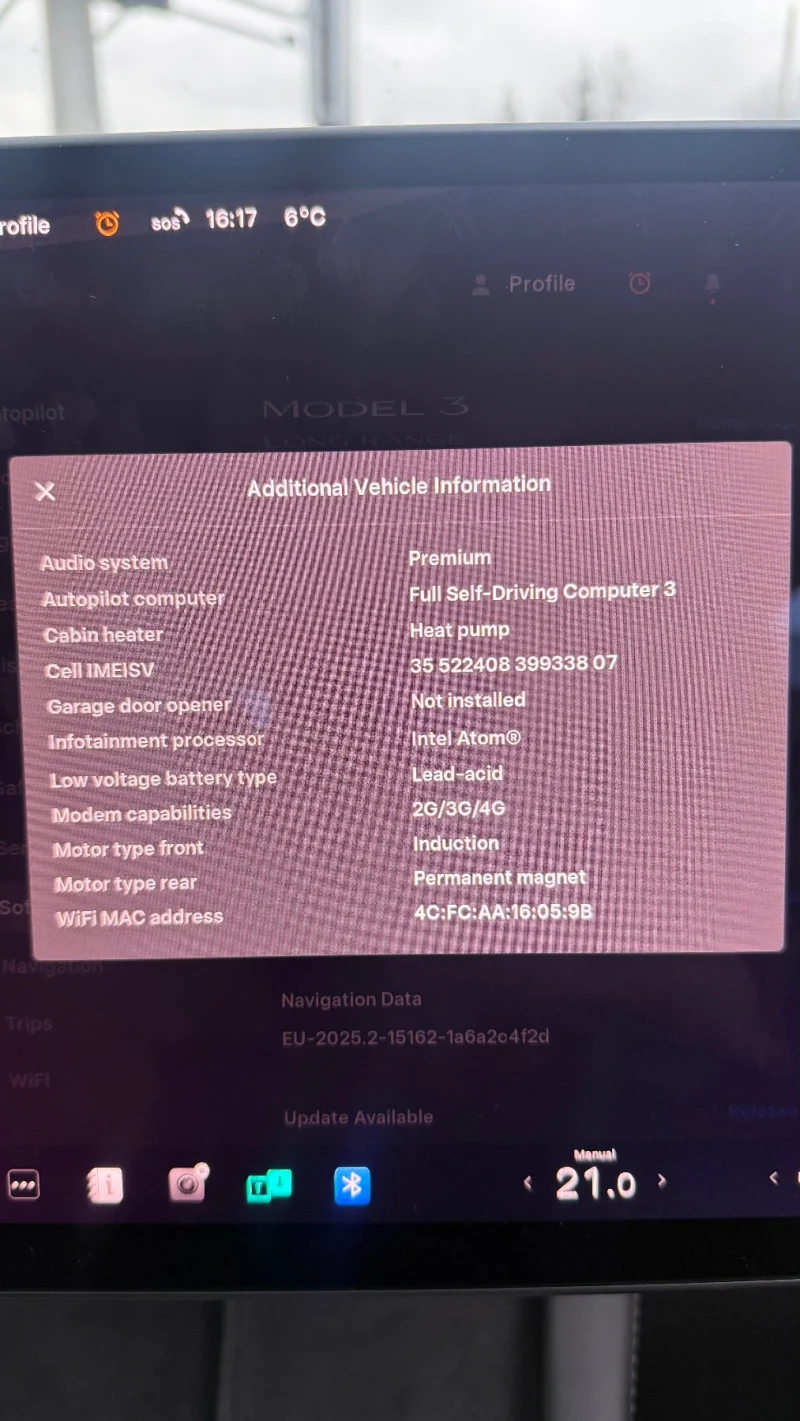 Tesla Model 3 LONG RANGE DUAL MOTOR AWD , снимка 14 - Автомобили и джипове - 53058837