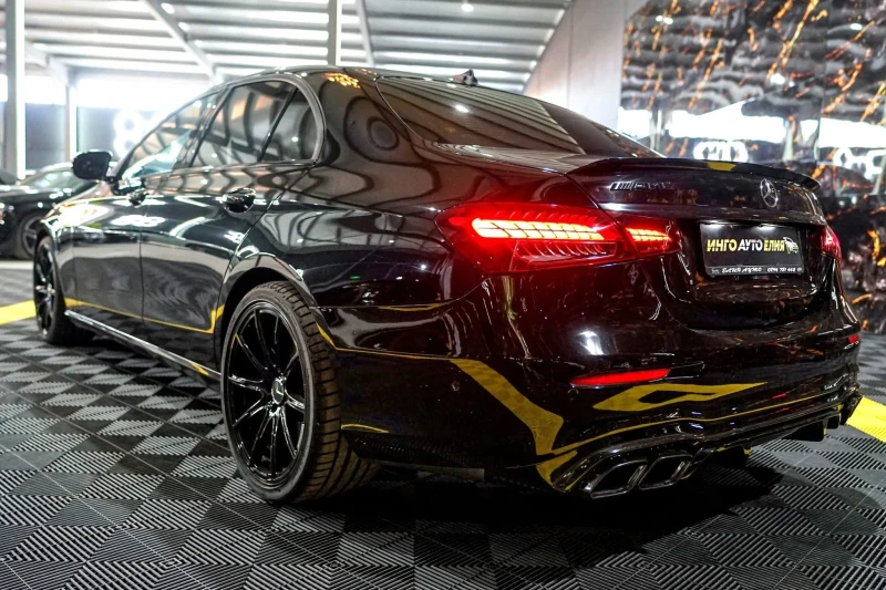 Mercedes-Benz E 220 D FULL AMG LINE FACELIFT BURMEISTER ЛИЗИНГ 100%, снимка 6 - Автомобили и джипове - 52730214