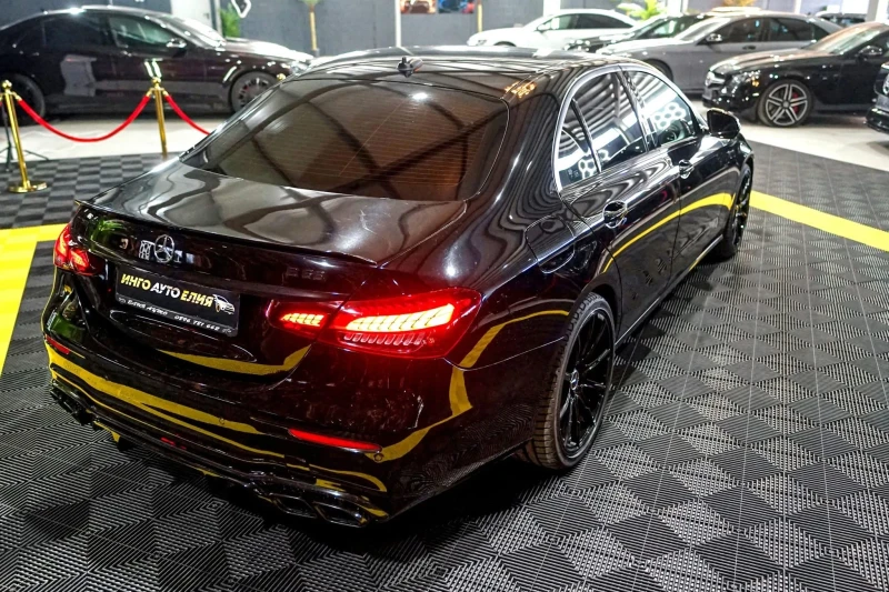 Mercedes-Benz E 220 D FULL AMG LINE FACELIFT BURMEISTER ЛИЗИНГ 100%, снимка 10 - Автомобили и джипове - 52730214