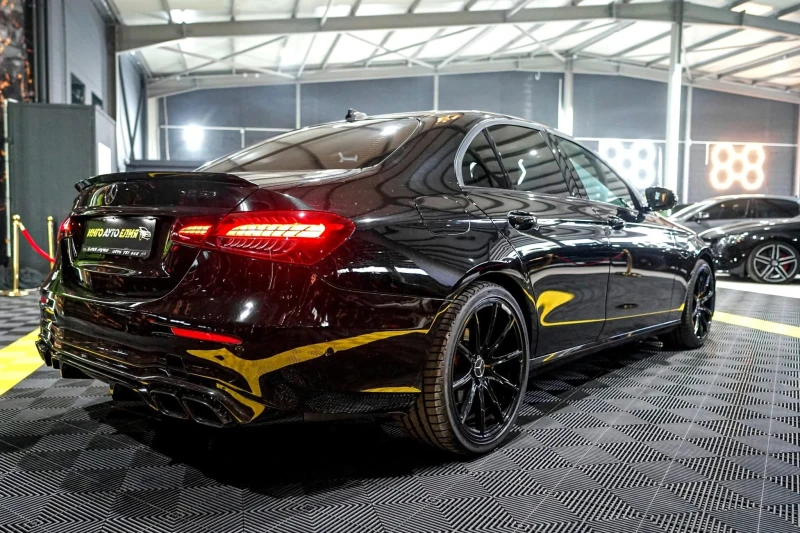 Mercedes-Benz E 220 D FULL AMG LINE FACELIFT BURMEISTER ЛИЗИНГ 100%, снимка 9 - Автомобили и джипове - 52730214