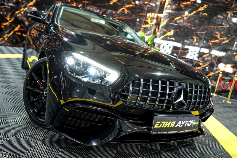 Mercedes-Benz E 220 D FULL AMG LINE FACELIFT BURMEISTER ЛИЗИНГ 100%, снимка 4 - Автомобили и джипове - 52730214