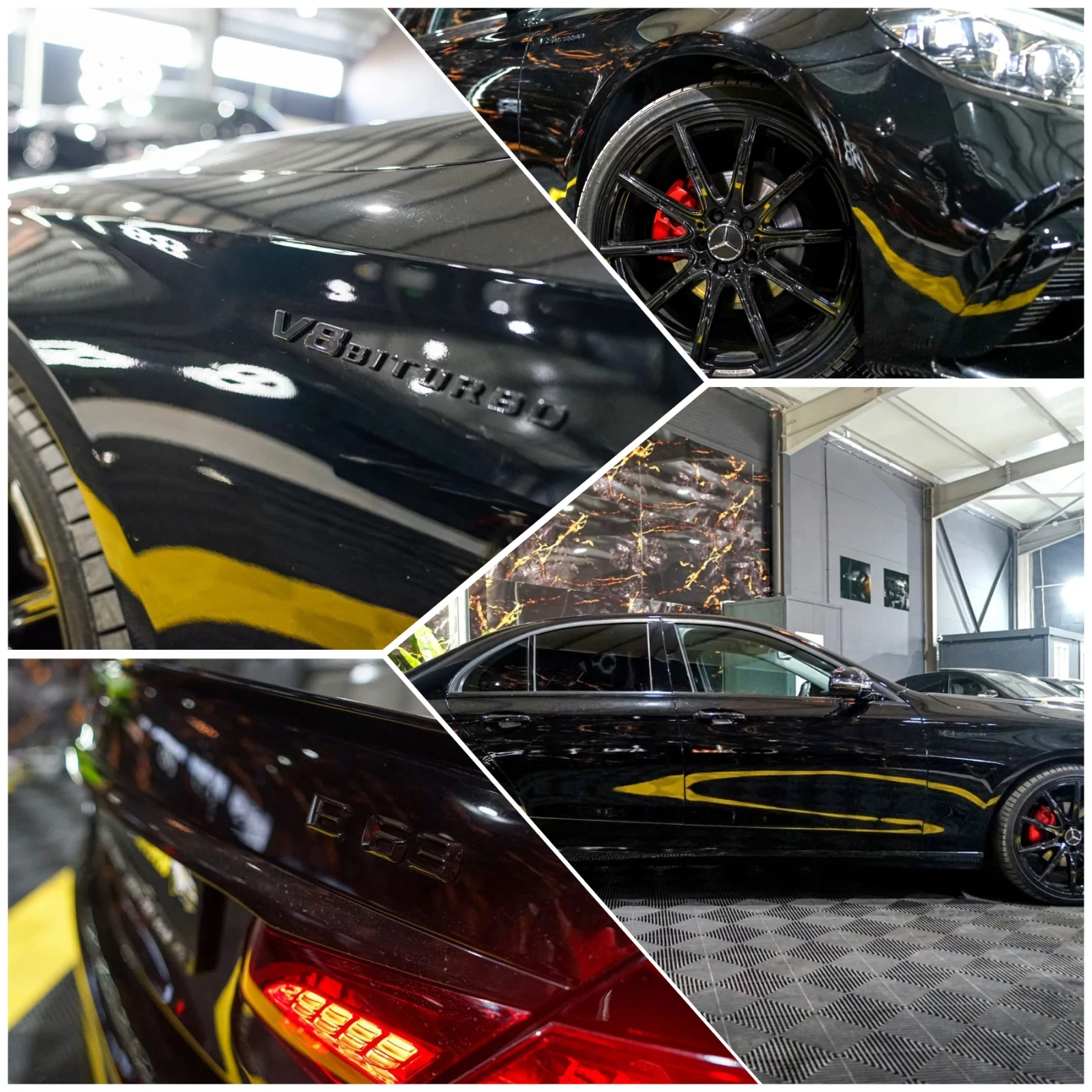 Mercedes-Benz E 220 D FULL AMG LINE FACELIFT BURMEISTER  100% | Mobile.bg   17