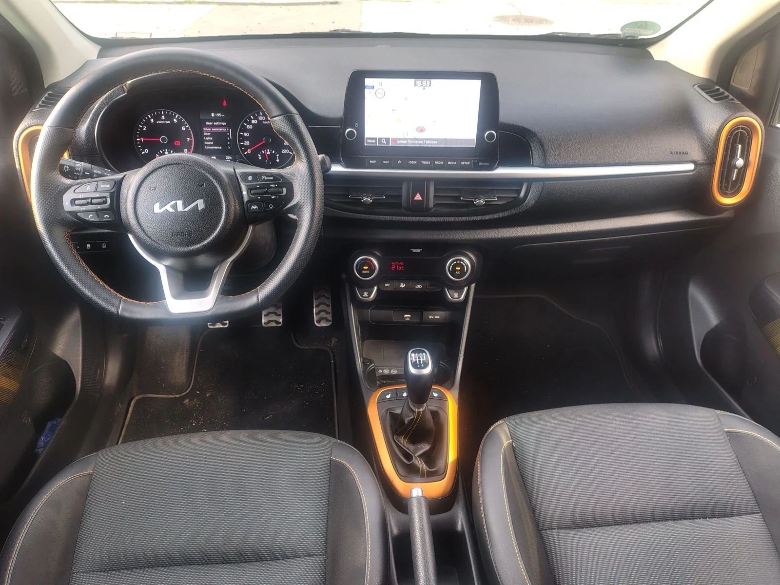 Kia Picanto ГТ-лайн 101к.с. турбо, снимка 6 - Автомобили и джипове - 54875229