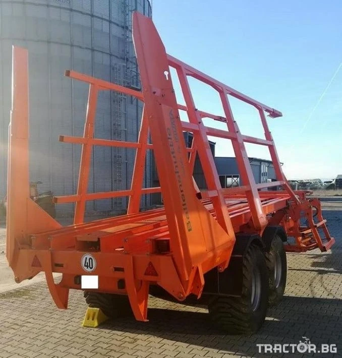 Балировачка Krone Самотоварещо ремърке inuma