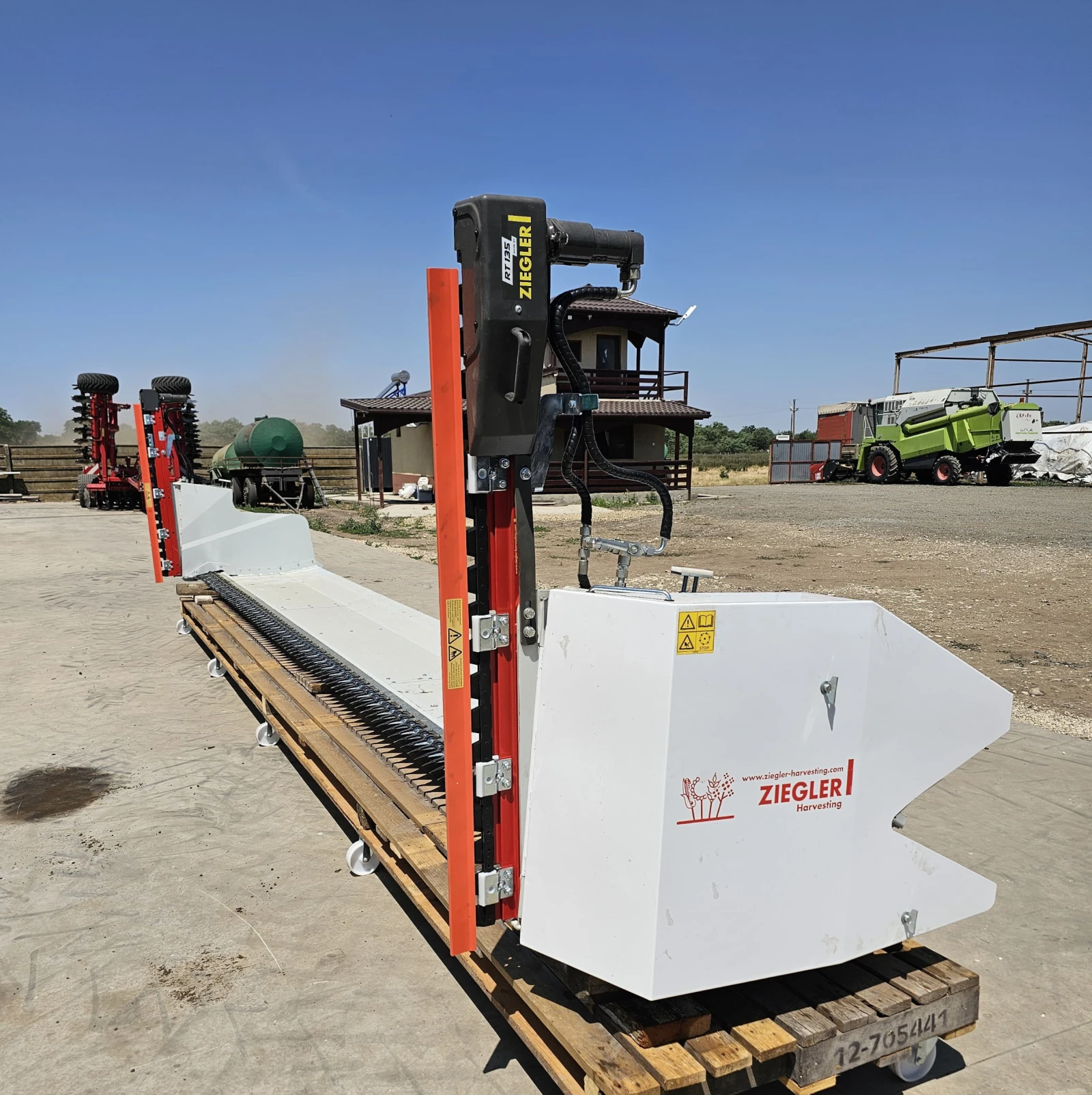 Хедер Ziegler Рапично устройство за CLAAS CERIO