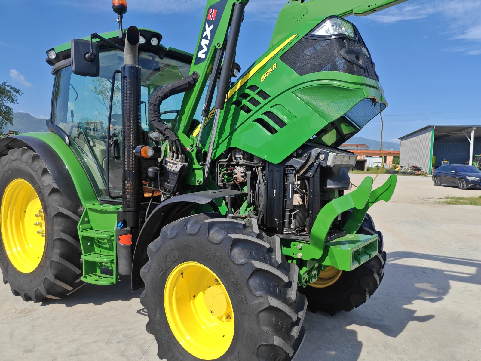 Трактор John Deere 6125R лизинг с първоначална вноска 20 %, снимка 10 - Селскостопанска техника - 54529961