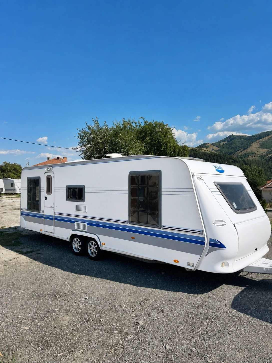 Каравана Hobby Prestige 650 / КЛИМАТИК! 5-местна! Баня и WC