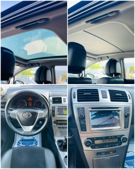 Toyota Avensis 2.0 D-4D Панорама* Кожа* Камера* Сервизна история*, снимка 12