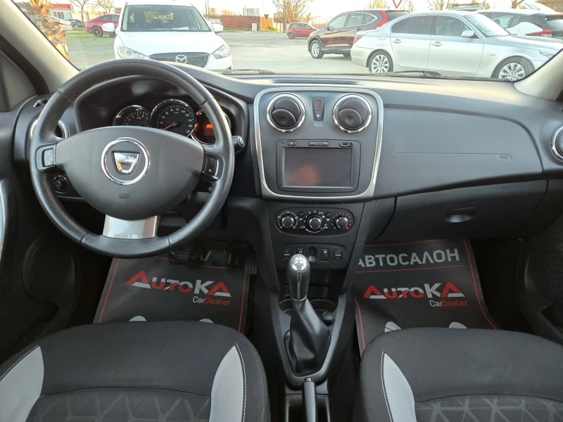 Dacia Sandero STEPWAY= 1.5DCI-90кс= NAVI= PRESTIGE= EURO 5B, снимка 12 - Автомобили и джипове - 52756130