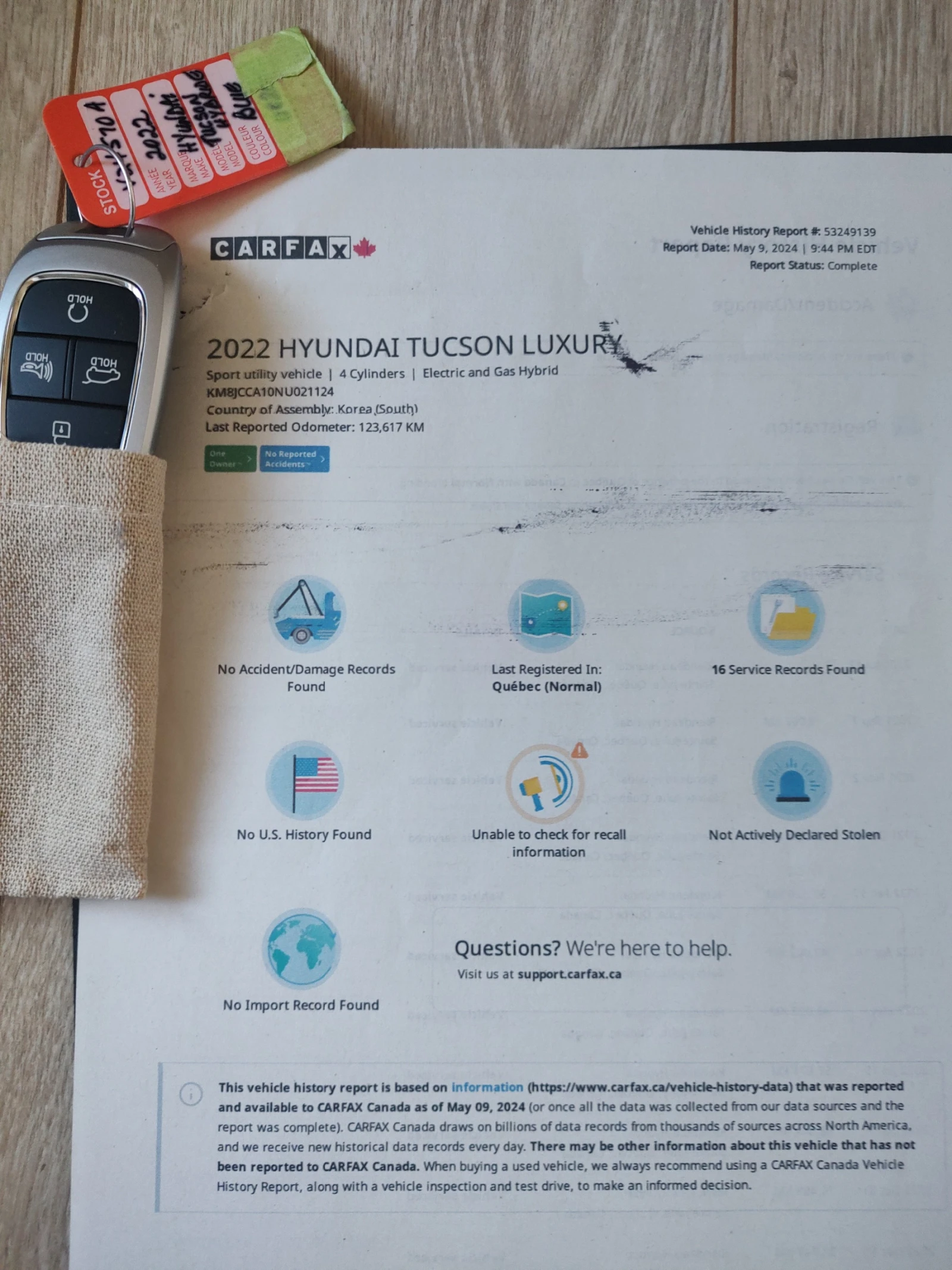 Hyundai Tucson HEV Luxury 230 к.с. HTRAC AWD VIN Carfax / без ПТП, снимка 15 - Автомобили и джипове - 54456005