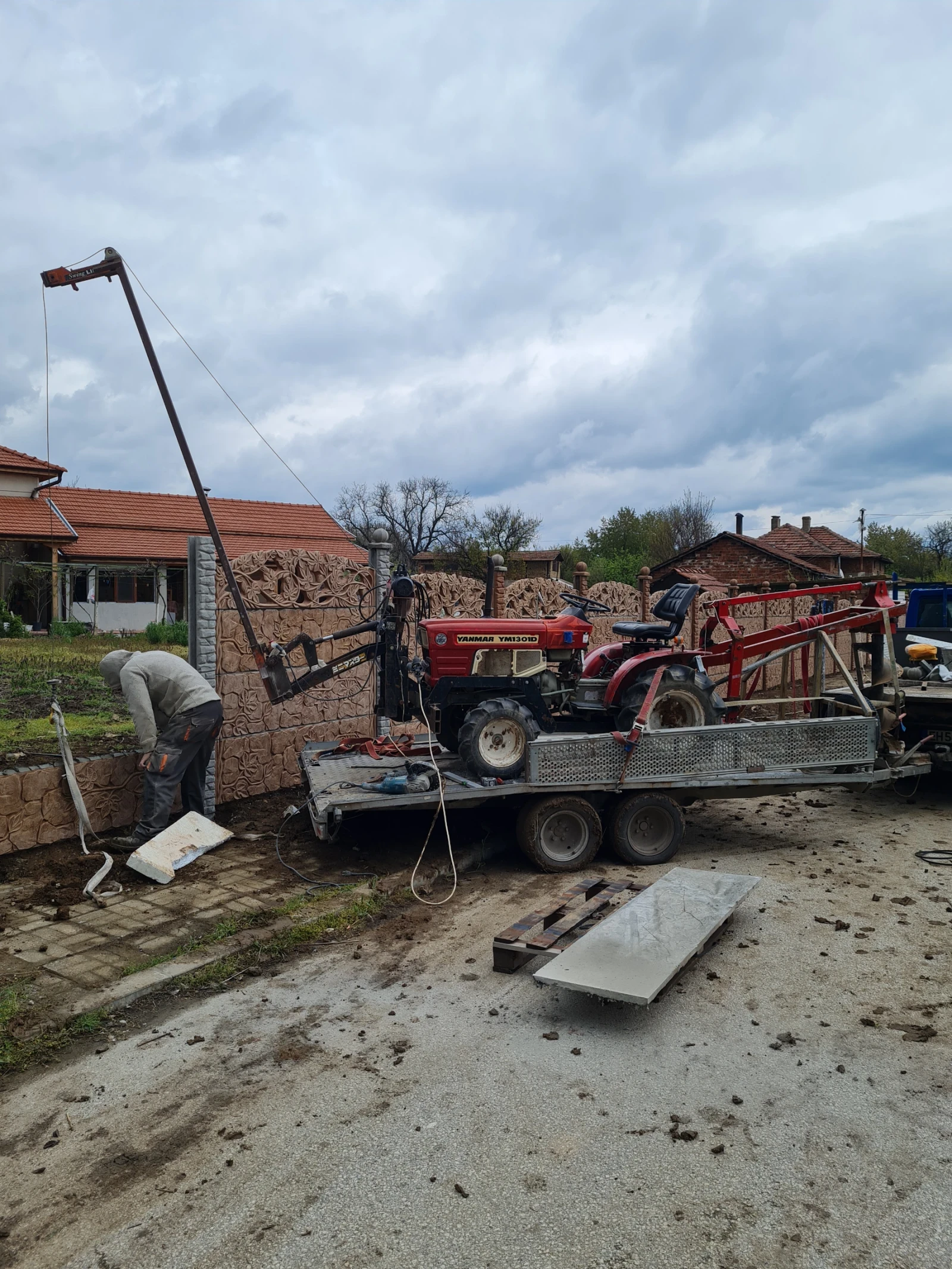 Трактор Yanmar 1310D, снимка 3 - Селскостопанска техника - 54361780