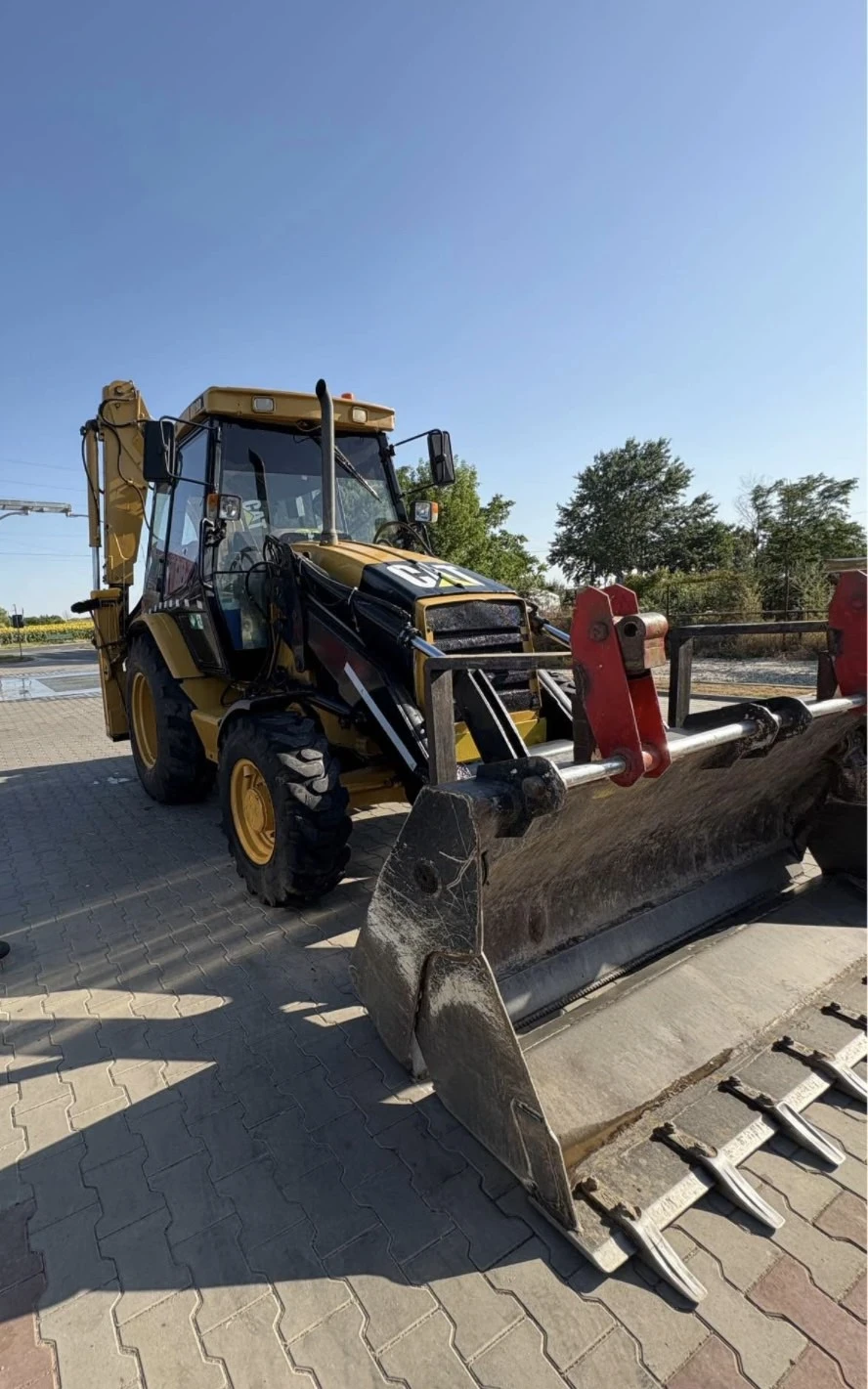 Багер Cat 428D - изображение 3