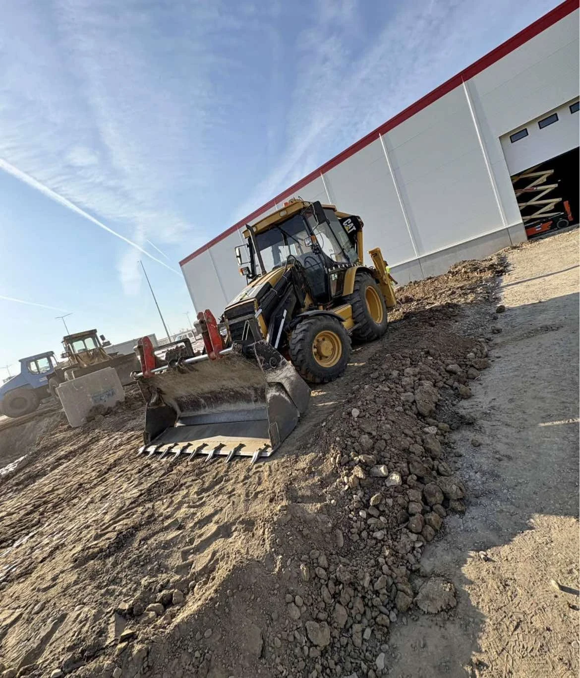 Багер Cat 428D - изображение 2