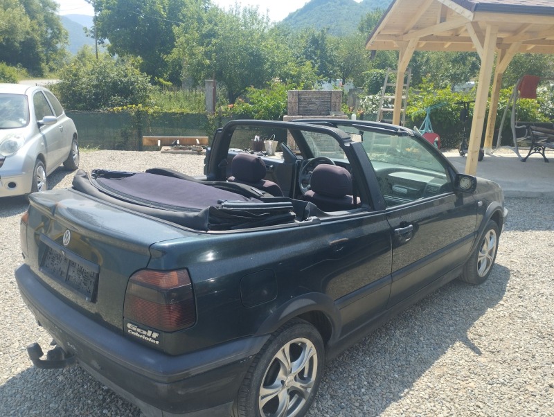 VW Golf 1.9 TDI 90 k.c. Rabbit Cabriolet, karmann , снимка 10 - Автомобили и джипове - 46622811