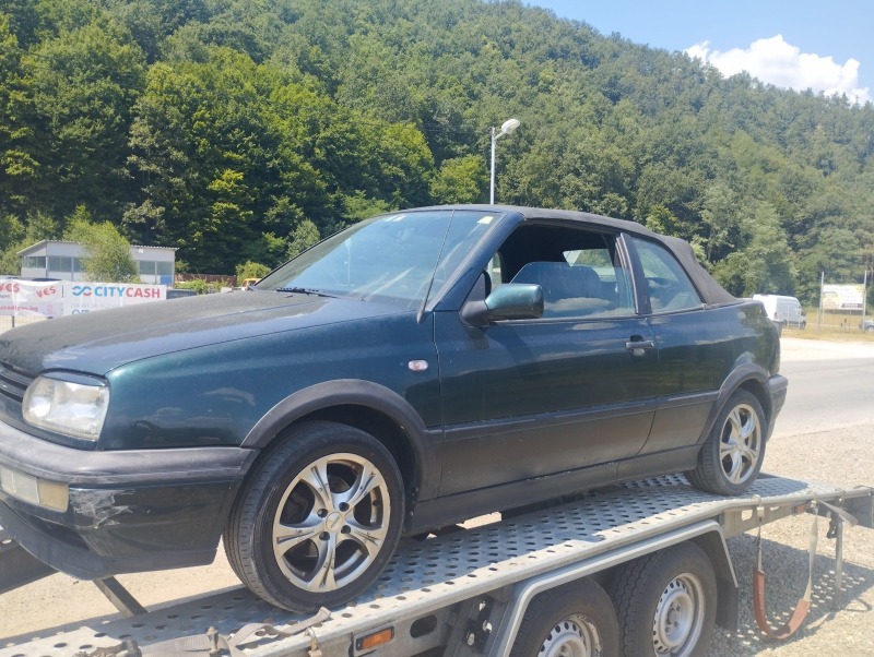 VW Golf 1.9 TDI 90 k.c. Rabbit Cabriolet, karmann , снимка 14 - Автомобили и джипове - 46622811